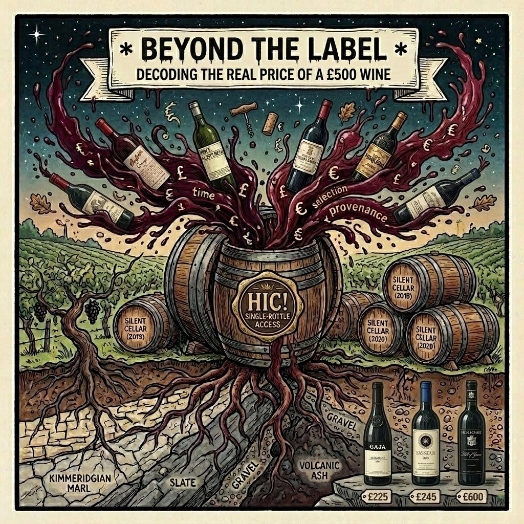 Beyond the Label: Decoding the Price of the World's Most Iconic Fine and Rare Wines