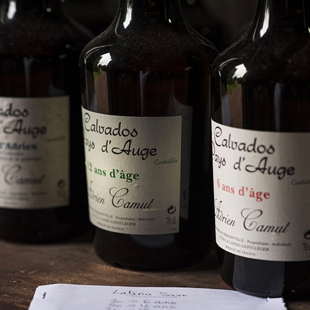 Adrien Camut Calvados Bottles