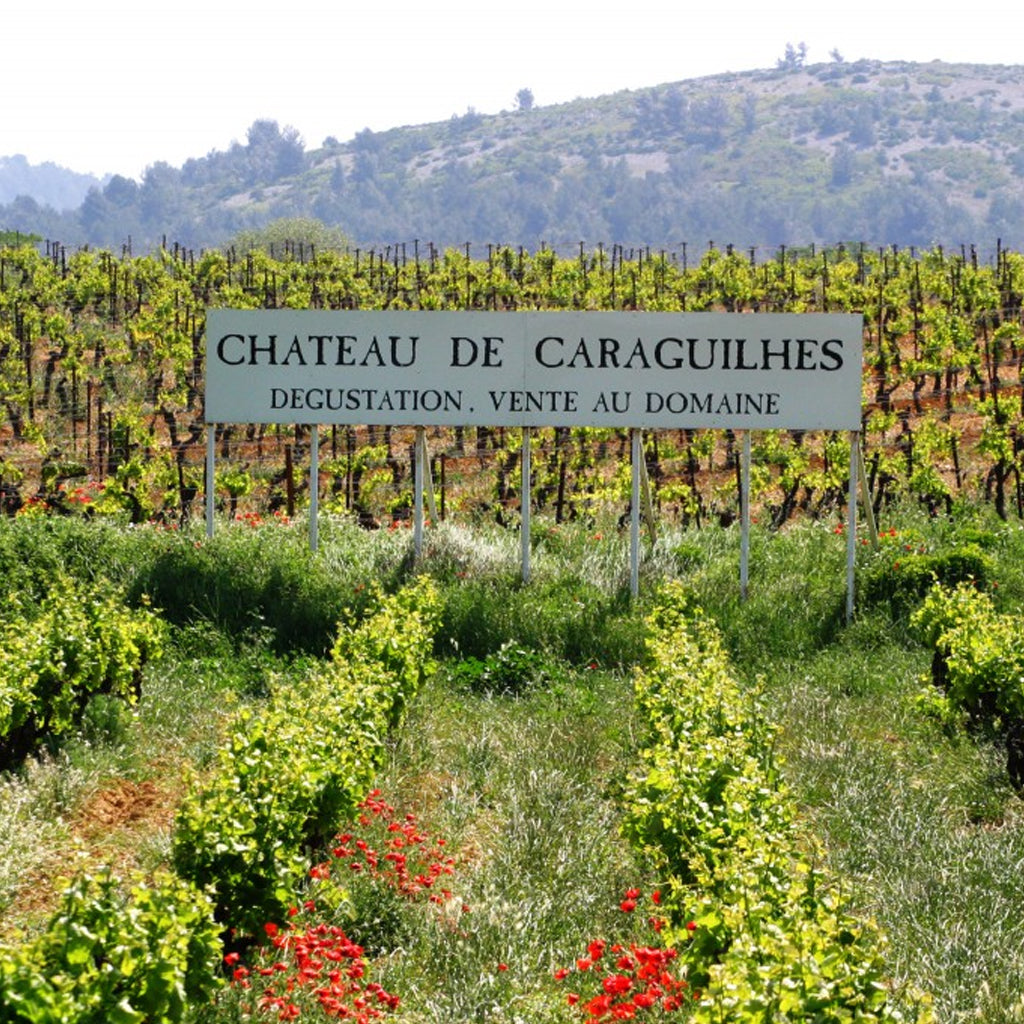 Château de Caraguilhes Vineyard Marker Sign