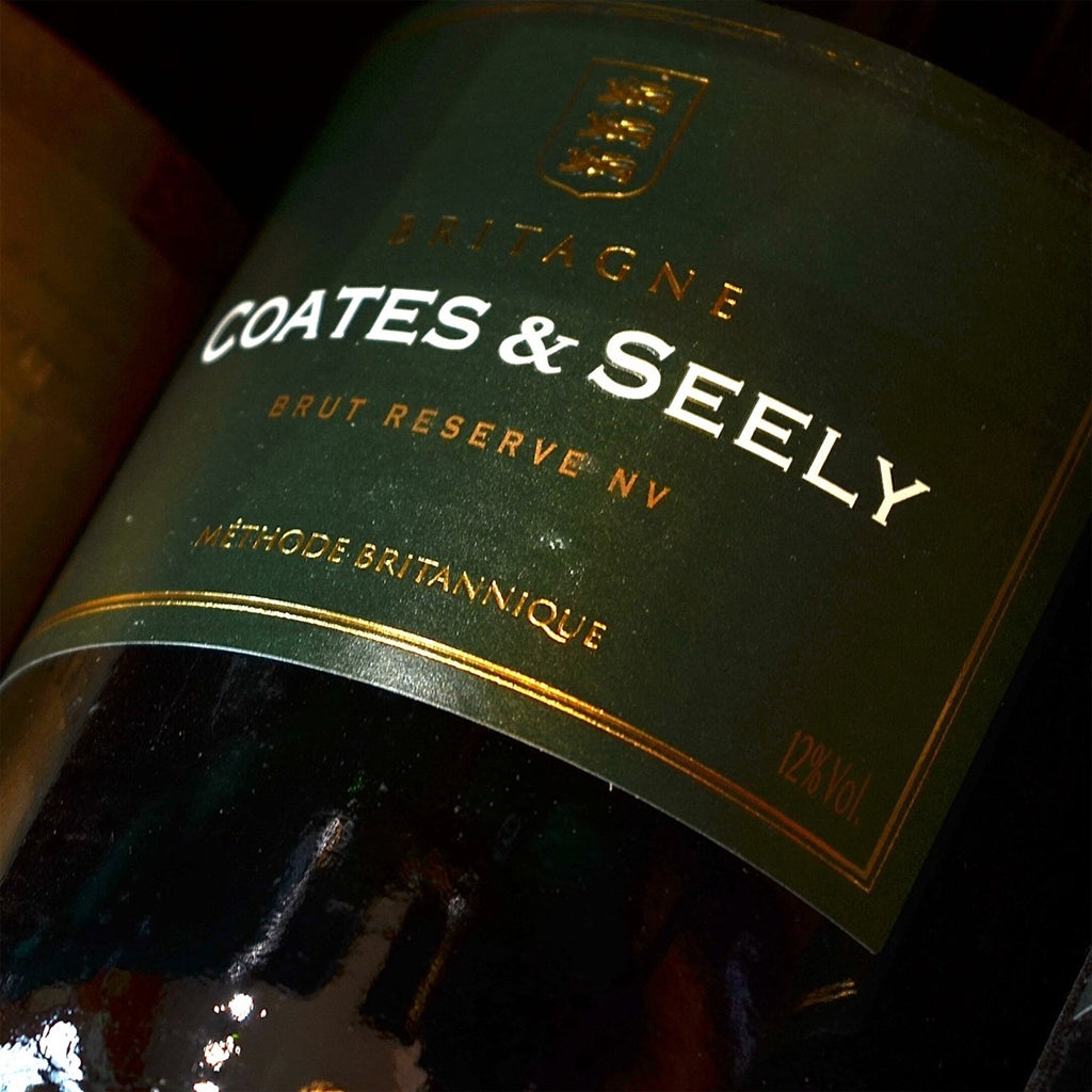 Coates & Seely Sparkling Wine Label Close-Up