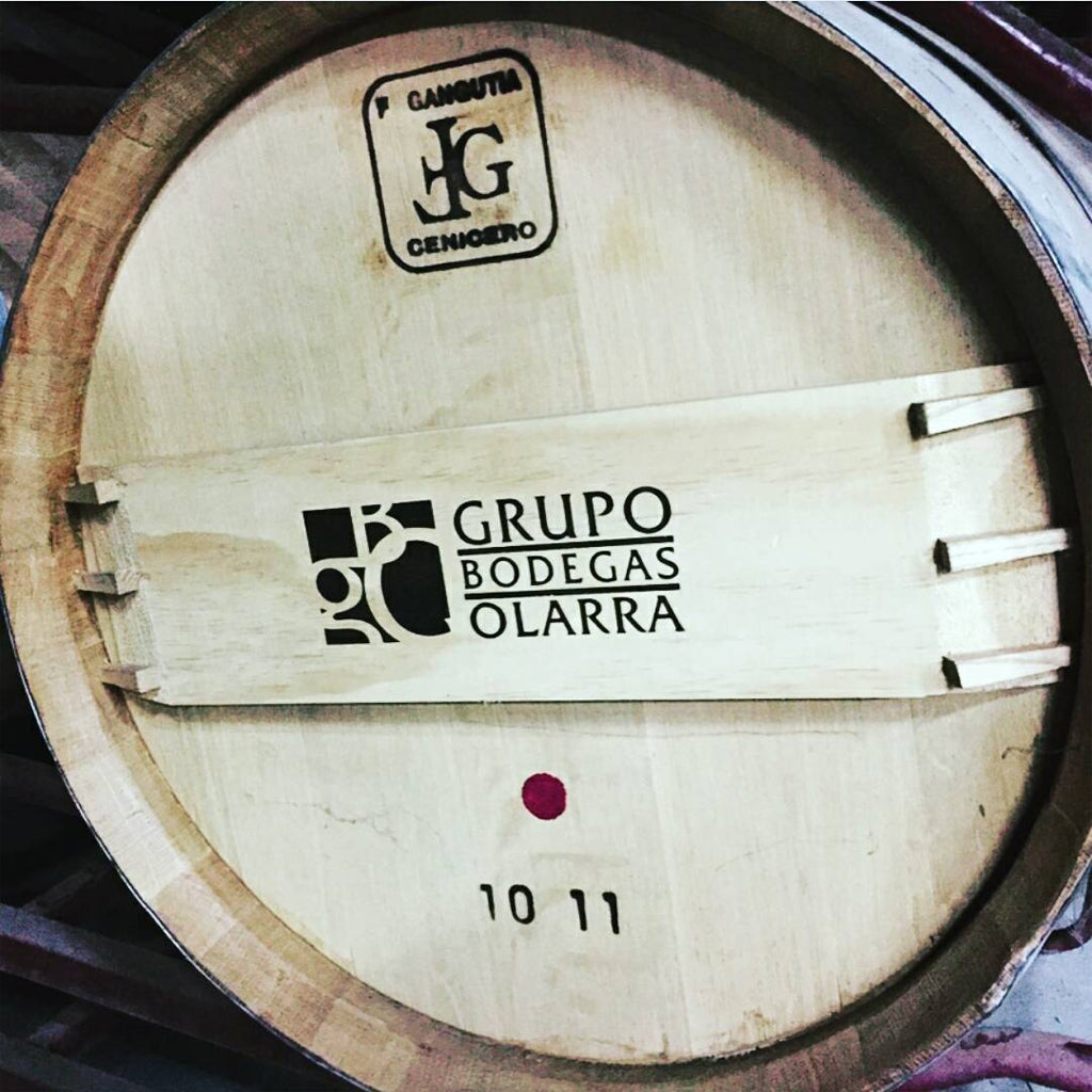 Grupo Bodegas Olarra Oak Cask in the Logroño Cathedral of Rioja