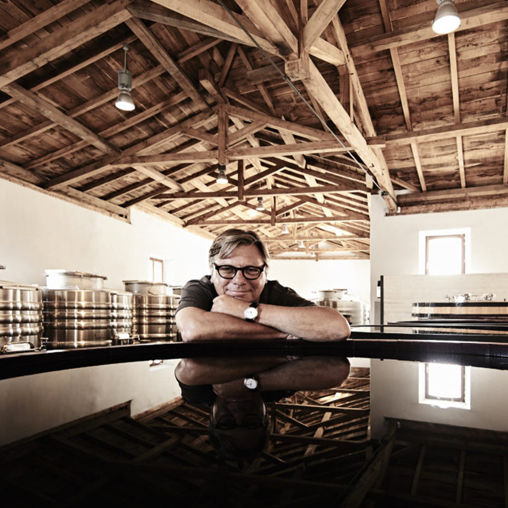 Peter Sisseck in the Winery