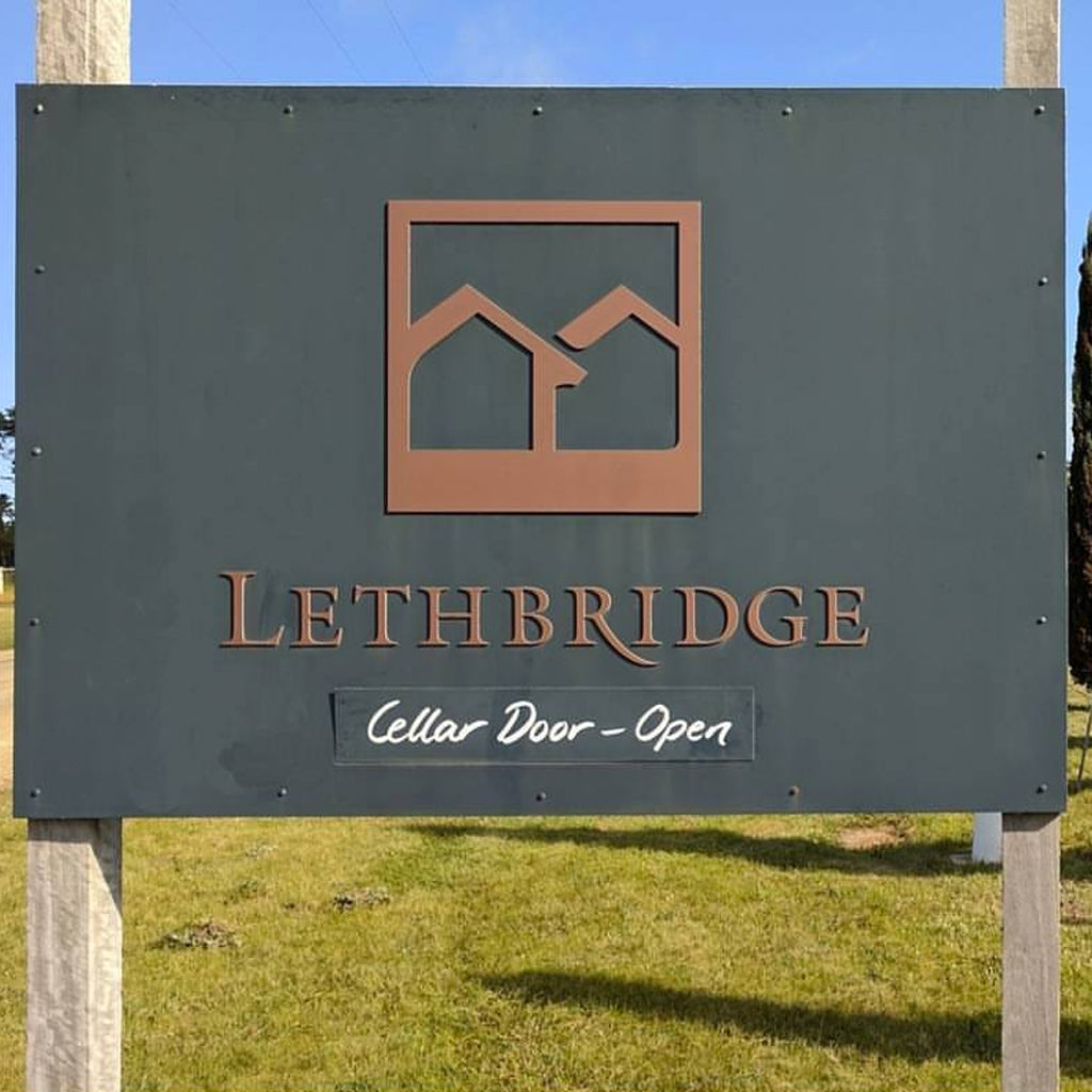 Lethbridge Wines Cellar Door Sign