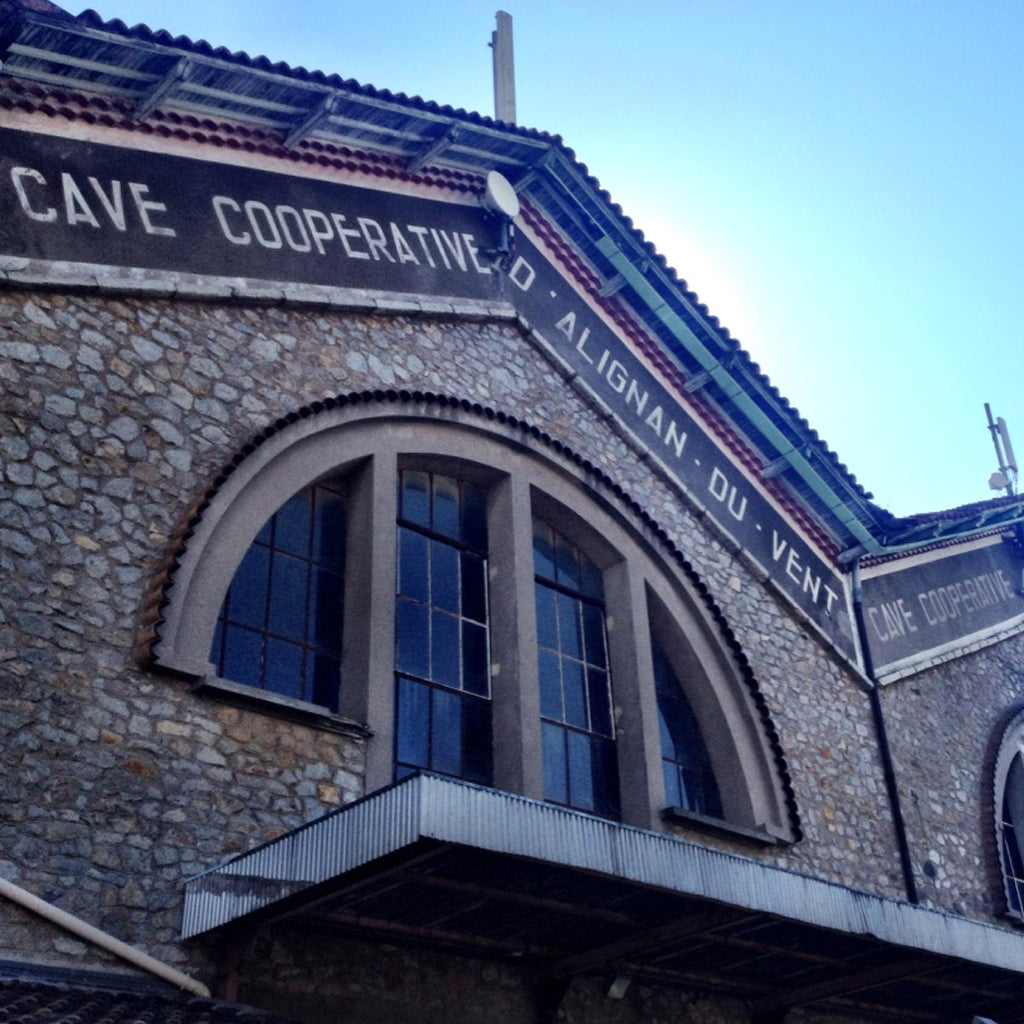 Front of the Cave Cooperative Alignan du Vent