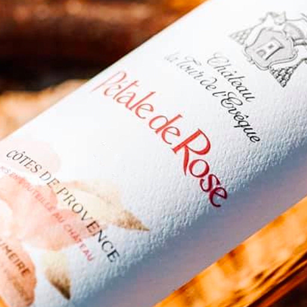 Château La Tour de L'Evêque Pétale de Rose Wine Bottle