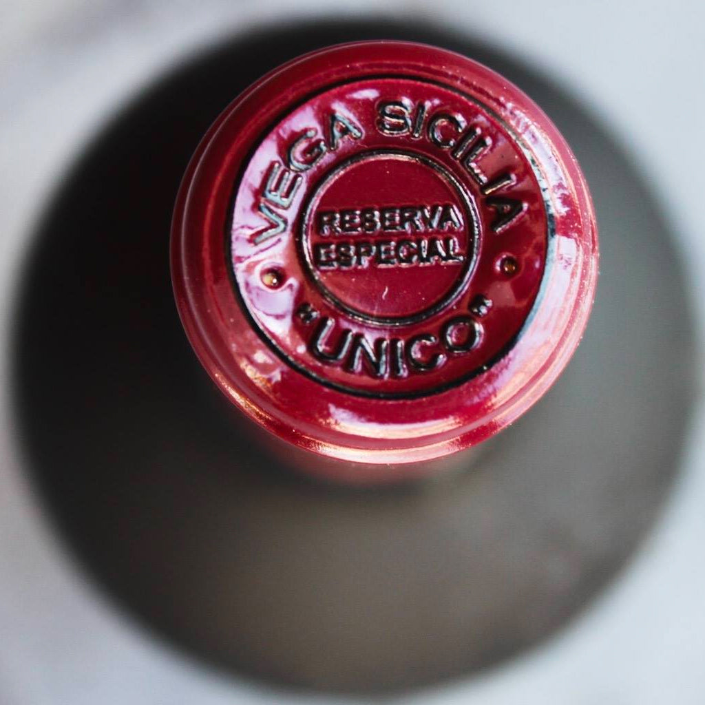 Vega Sicilia Unico Bottle Capsule