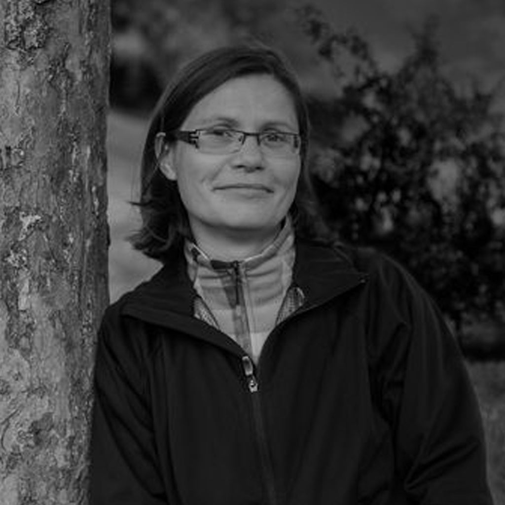 Astrid Hubert owner of Les Vergers de la Moriniere Calvados