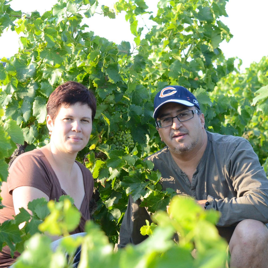 Rotem & Mounir Saouma in the Vineyards