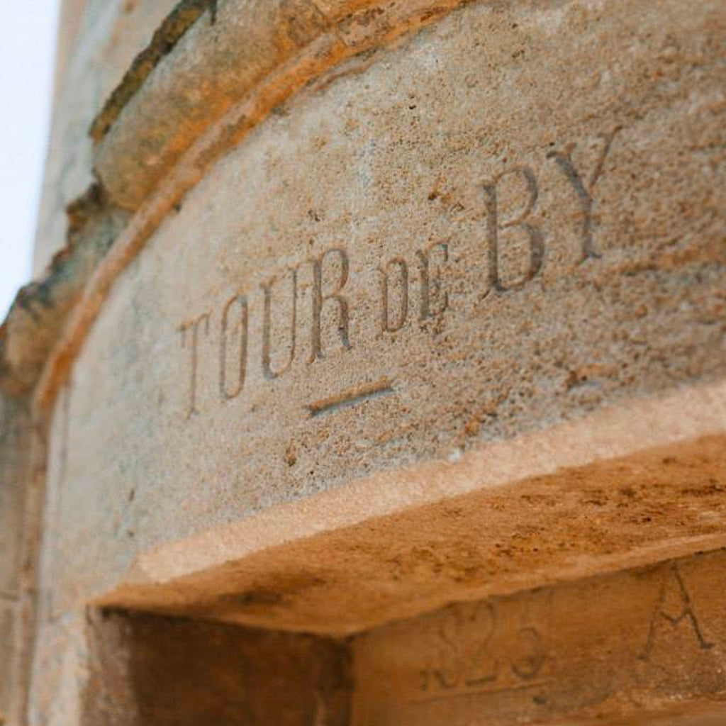 Tour de By Marker Stone on Gatepost