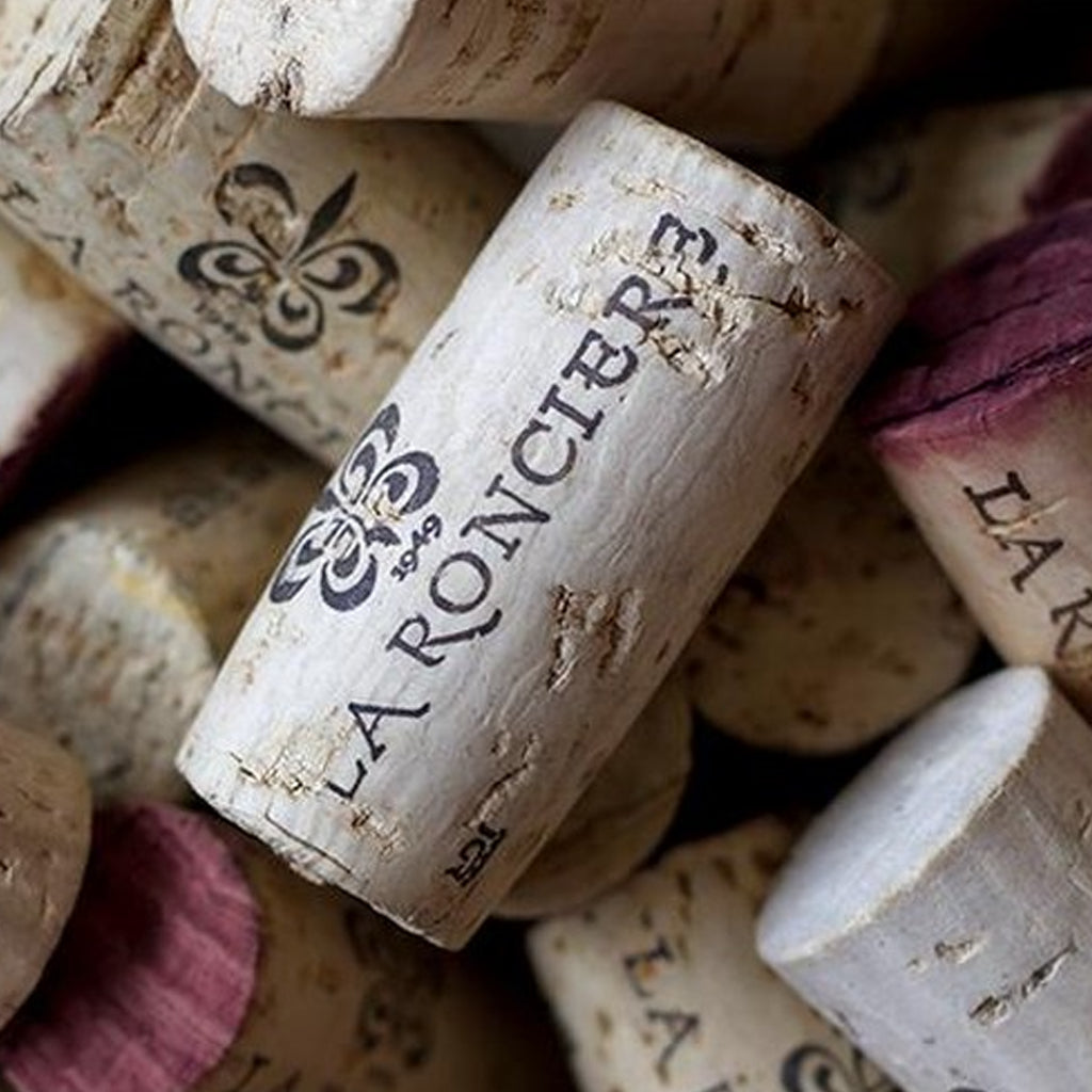 Corks with La Ronciere Logo Imprinted