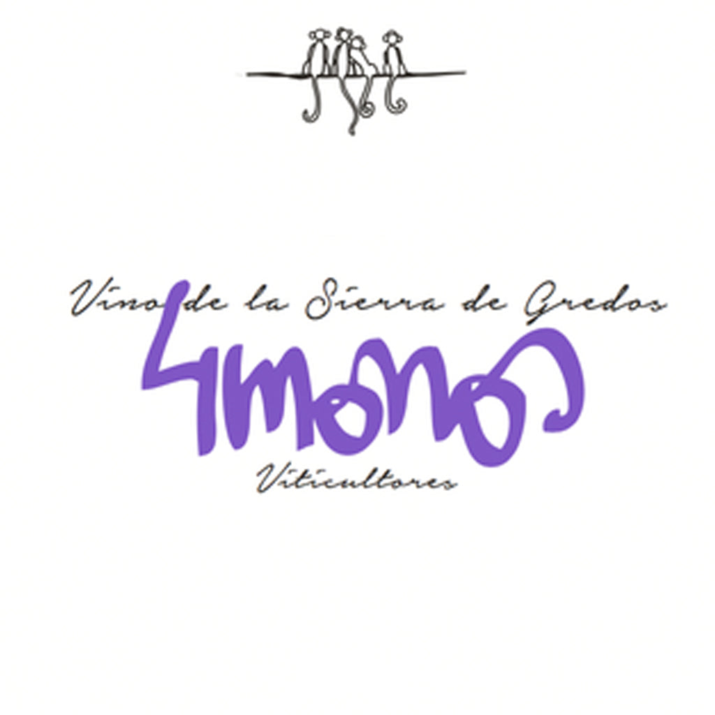 4 Monos Wine Label