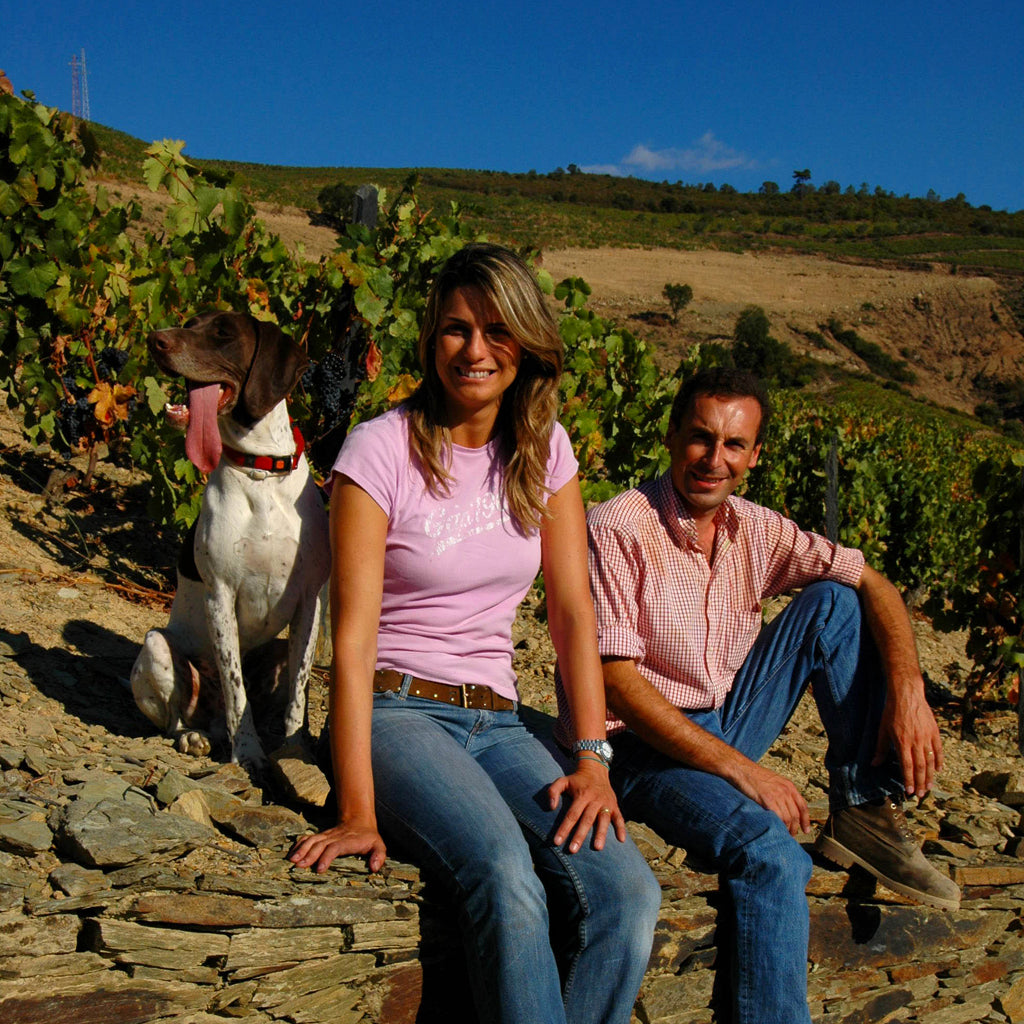 Jorge Serôdio Borges and his wife Sandra Tavares da Silva.