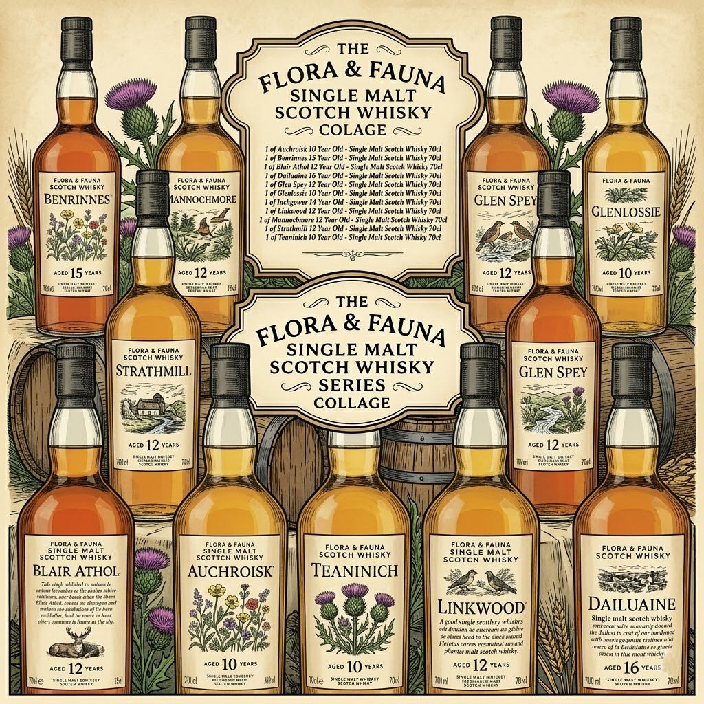 Flora & Fauna Single Malt Whiskies