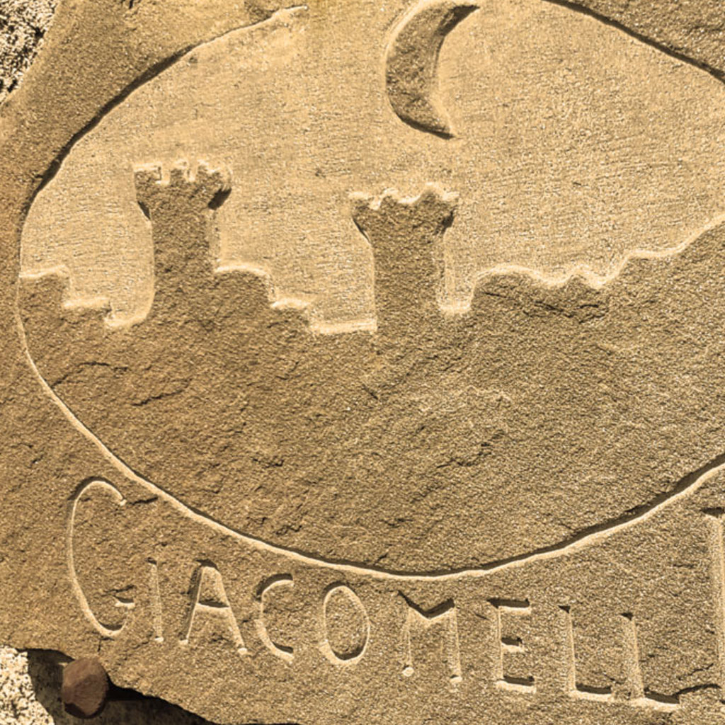 Giacomelli Winery Entrance Stone