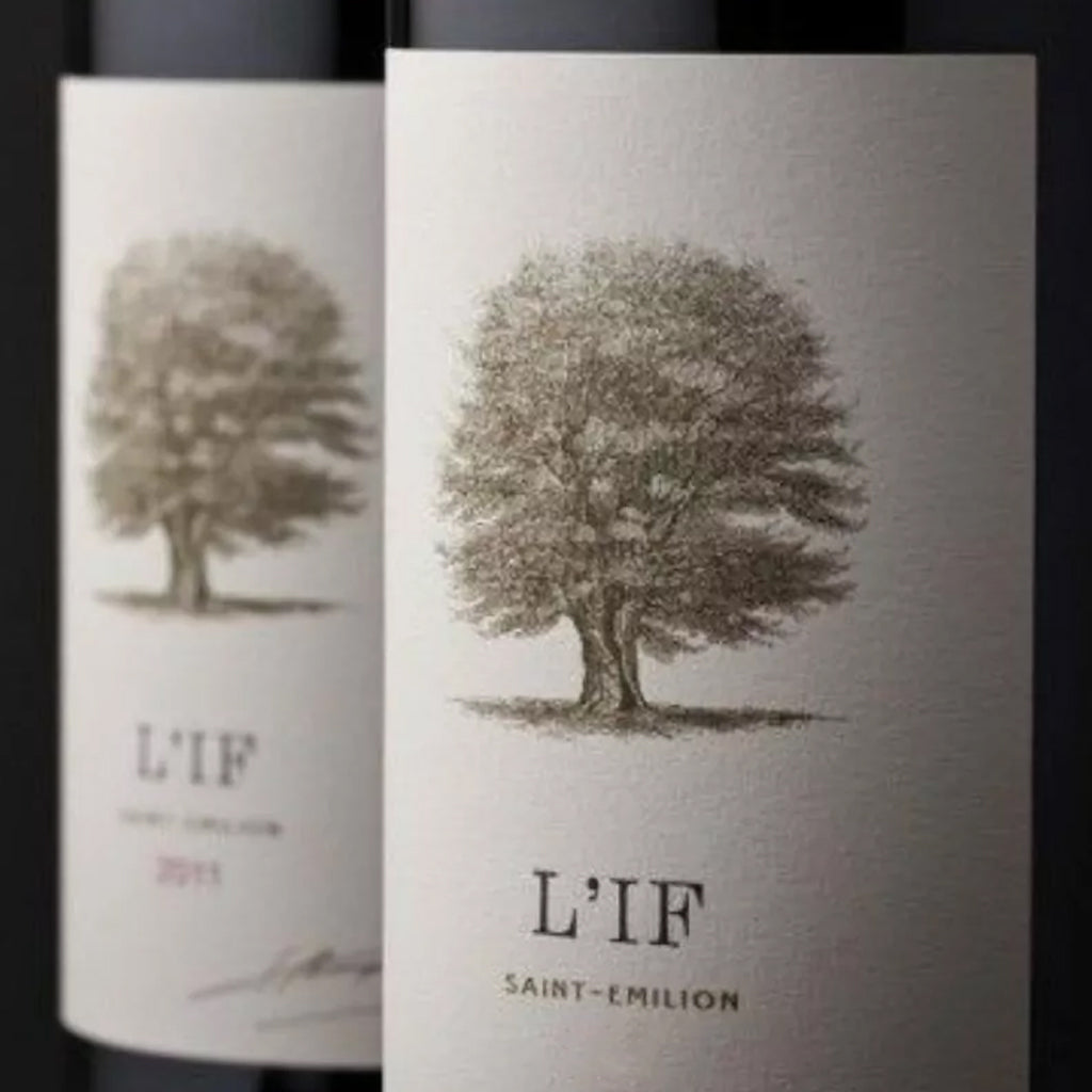 L'IF Saint-Émilion Wine Label