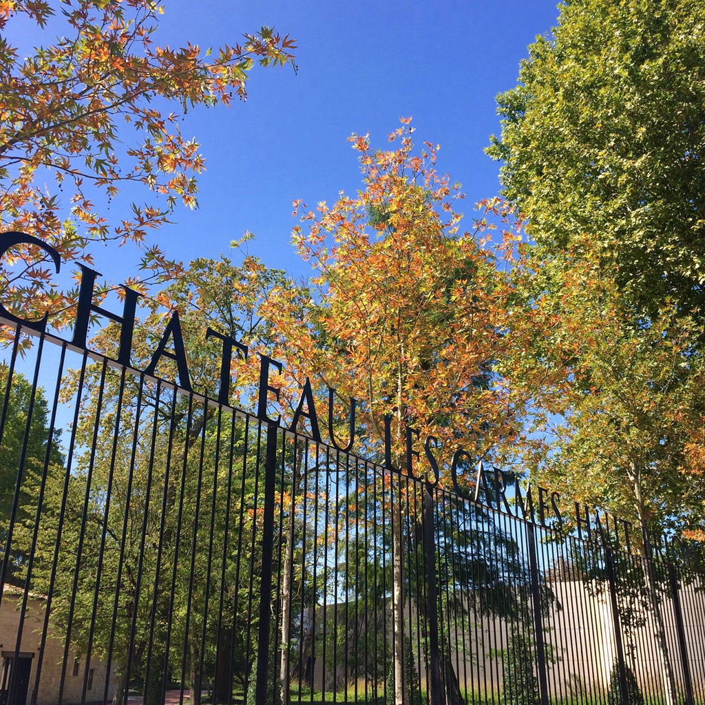 Entrance Gates to Château Les Carmes Haut-Brion