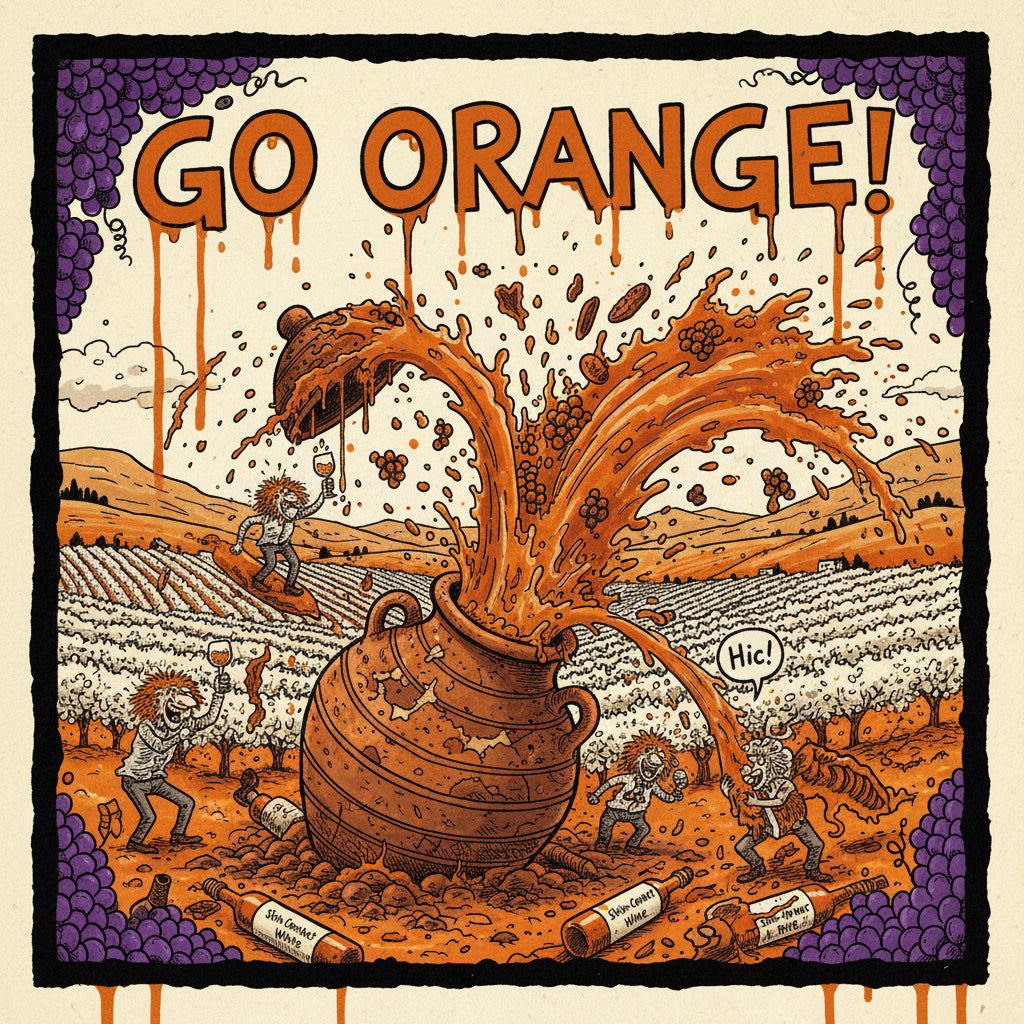 Orange wines for sale at Hic!