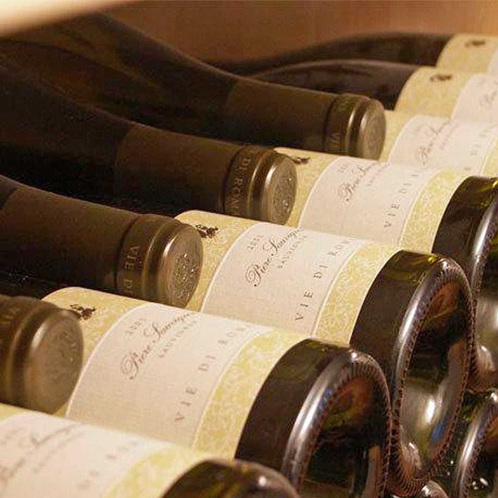 Vie di Romans Bottles in Cellar