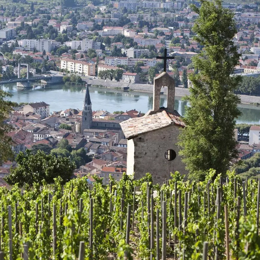 View overlooking La Chapelle on Hermitage