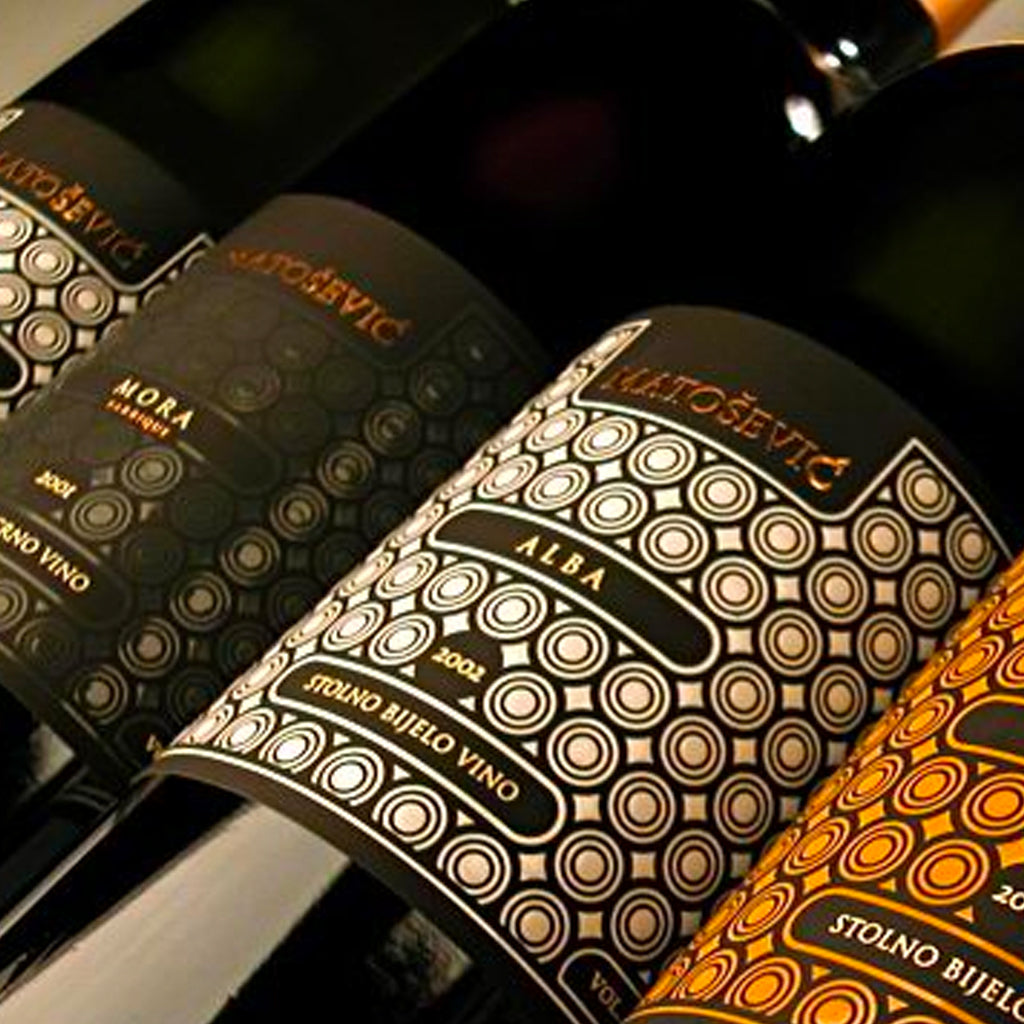 Matošević Wine Bottle Labels