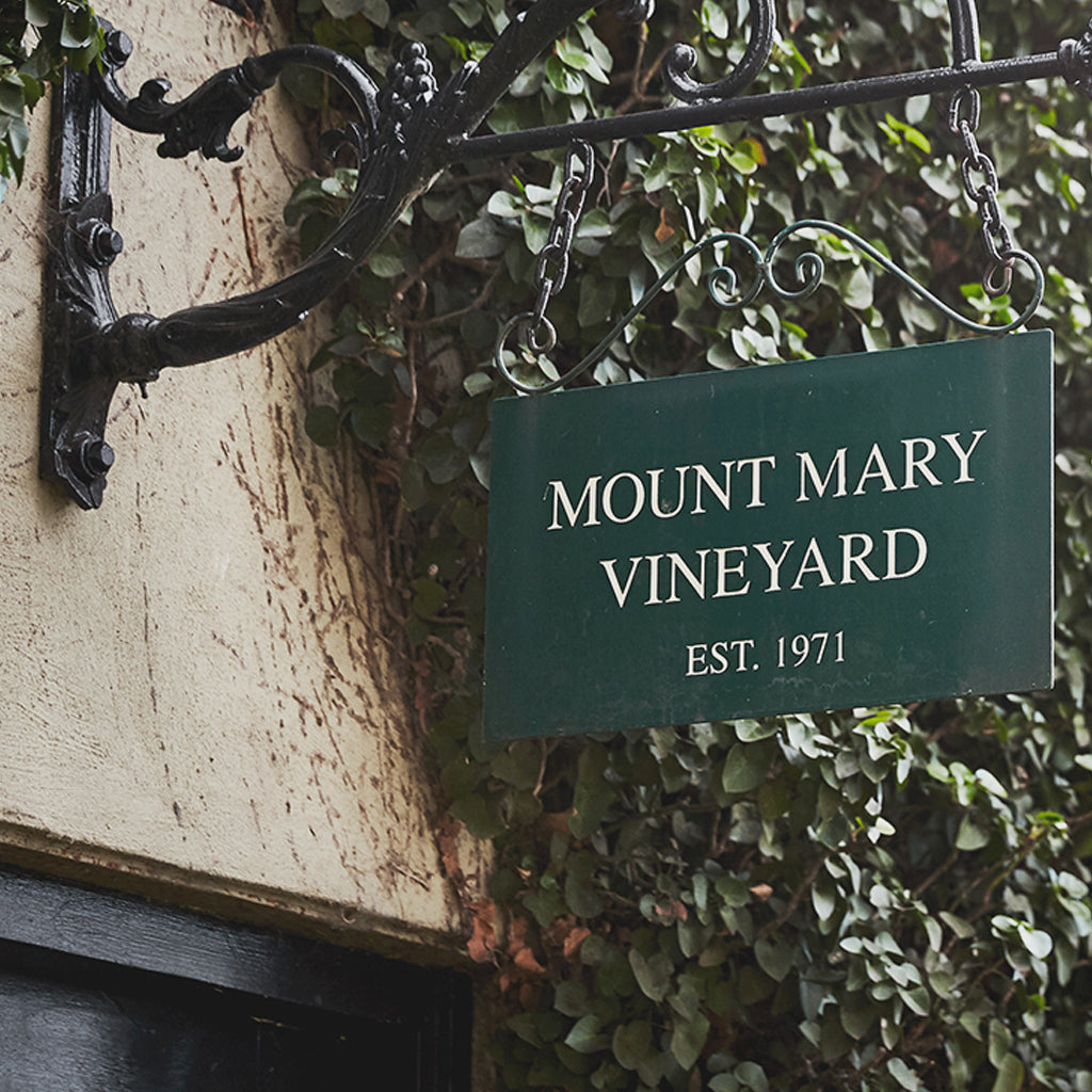 Mount Mary Vineyard Winery Sign