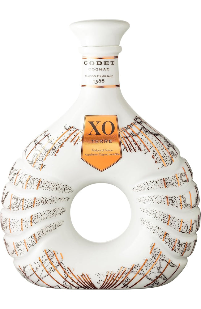 Godet XO Terre 70th Anniversary Limited Edition Ceramic Decanter