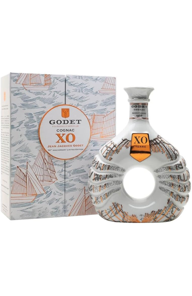 Godet XO Terre 70th Anniversary Limited Edition Ceramic Decanter Gift Box