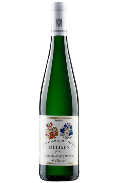 Weingut Zilliken Saarburg Riesling Trocken Alte Reben White Wine Bottle
