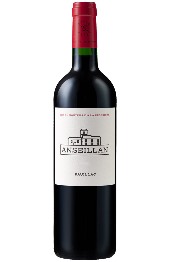 Château Lafite Rothschild Anseillan Pauillac Red Wine Bottle