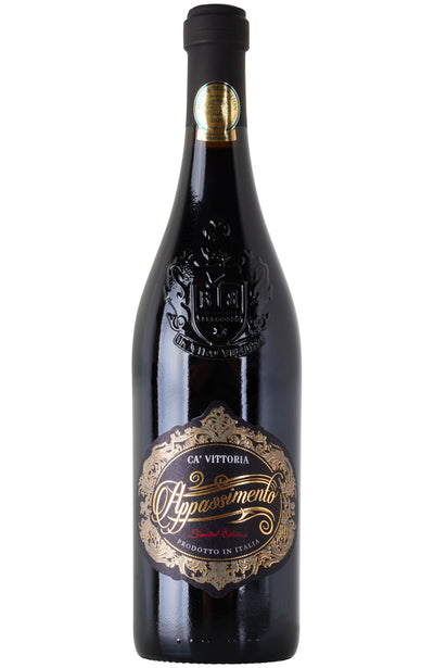 Ca' Vittoria Appassimento Rosso Gold Release Red Wine Bottle