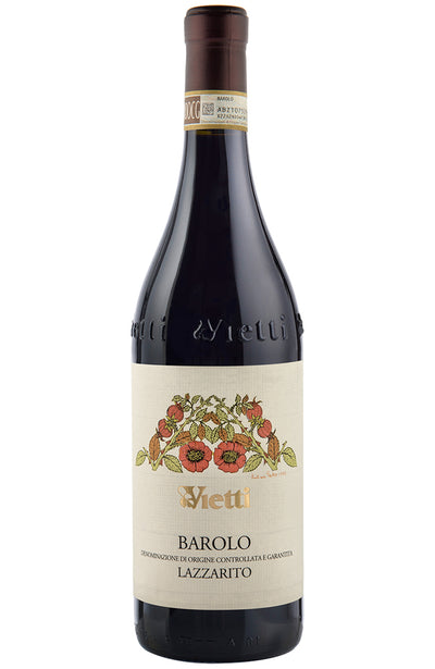 Vietti Barolo Lazzarito Red Wine Bottle