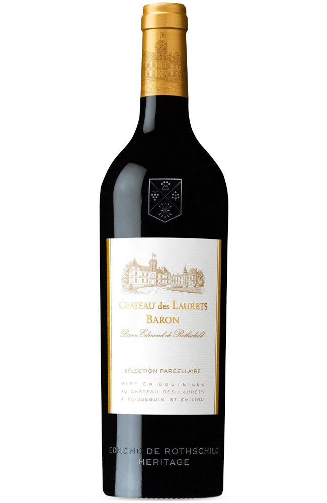 Château des Laurets BARON Sélection Parcellaire Bottle