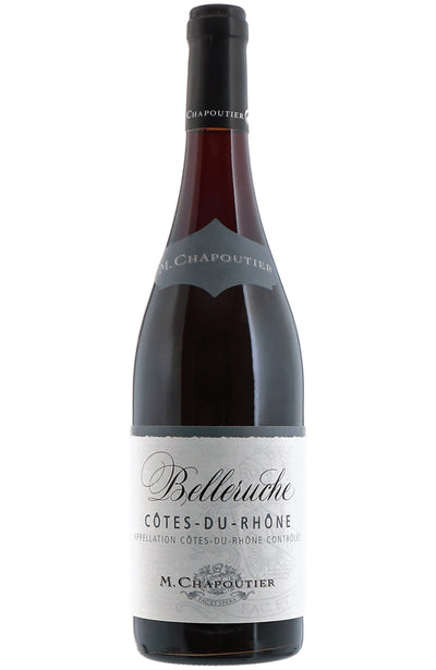 M. Chapoutier Côtes-du-Rhône 'Belleruche' Rouge Red Wine Bottle