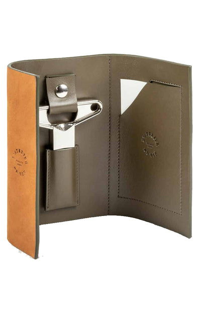 L'Atelier du Vin Bilame Nomad Luxury Leather Gift Pouch & Twin Blade Corkscrew