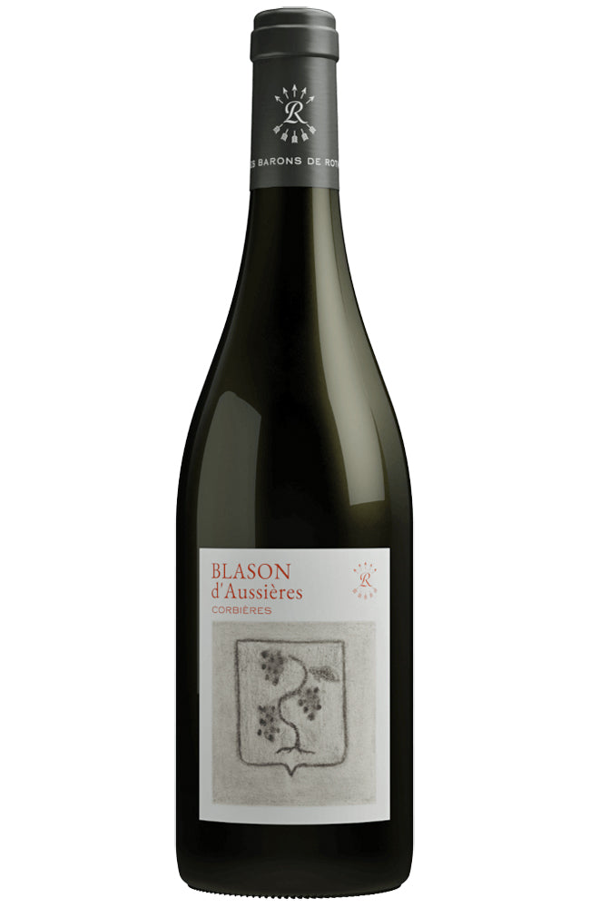 Blason d'Aussières Corbières Red Wine Bottle