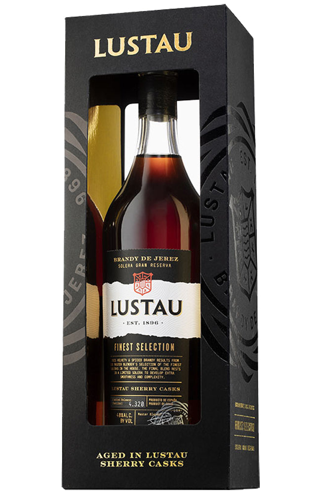 Lustau Brandy de Jerez Solera Gran Reserva Finest Selection Gift Boxed Bottle