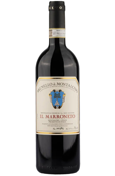 Il Marroneto Brunello di Montalcino Red Wine Bottle