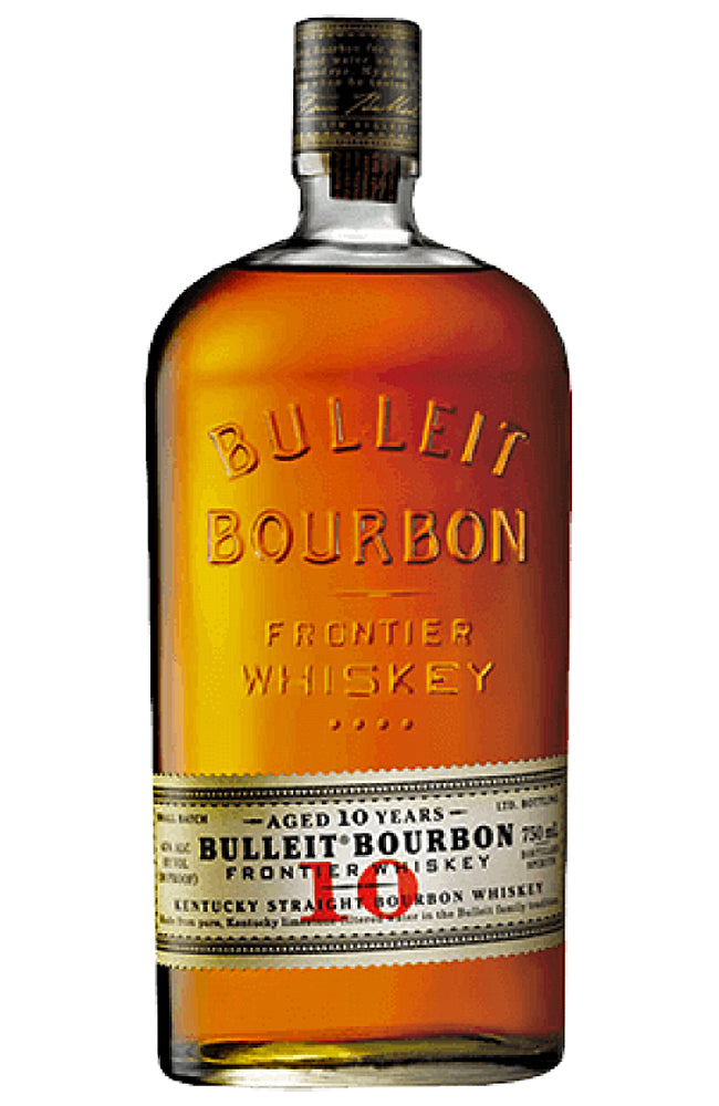 Bulleit 10 Year Old Bouron Whiskey Bottle