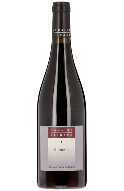 Domaine Richaud Cairanne Rouge Rhône Valley Red Wine Bottle