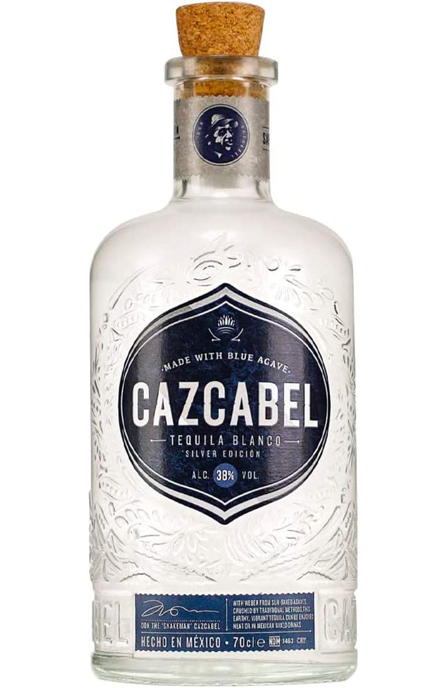Cazcabel Blanco Tequila Bottle