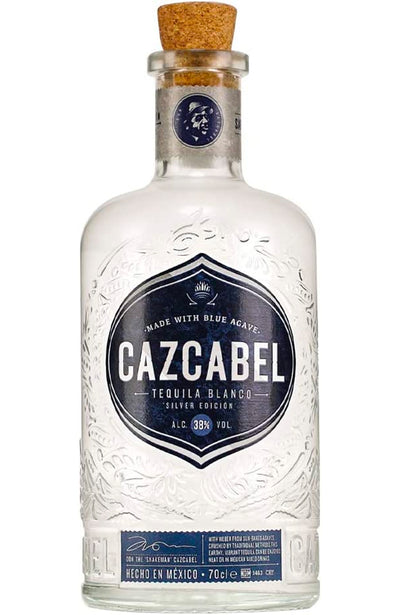 Cazcabel Blanco Tequila Bottle