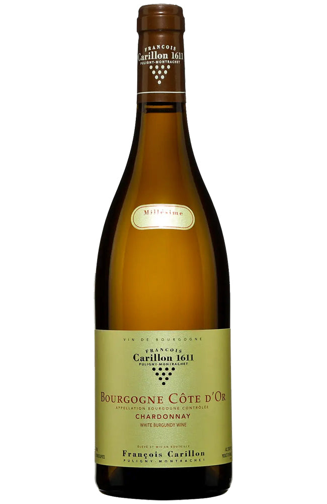 Domaine François Carillon Bourgogne Côte d'Or Chardonnay White Wine Bottle