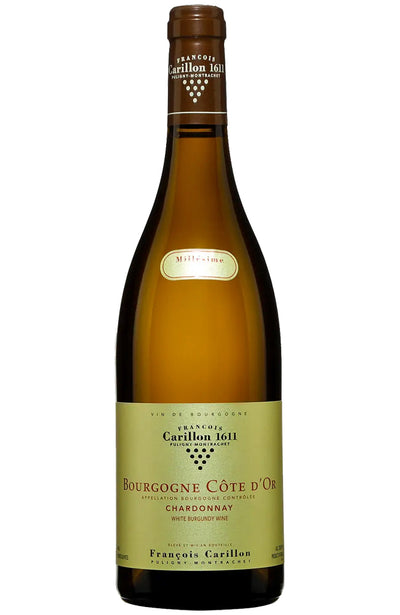 Domaine François Carillon Bourgogne Côte d'Or Chardonnay White Wine Bottle
