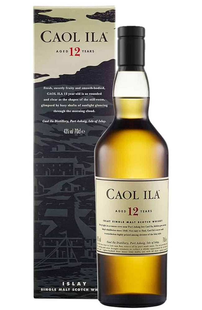 Coal Ila 12 Year Old Islay Single Malt Scotch Whisky Gift Boxed Bottl