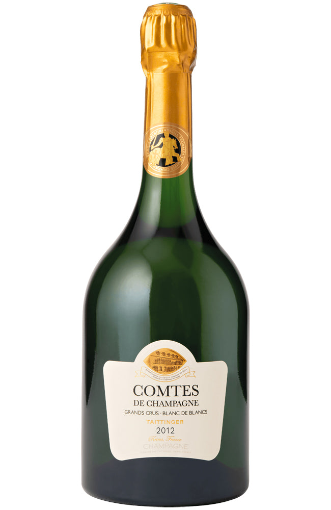 Taittinger Comtes de Chamapgne Grands Crus Blanc de Blancs 2012 Vintage Bottle