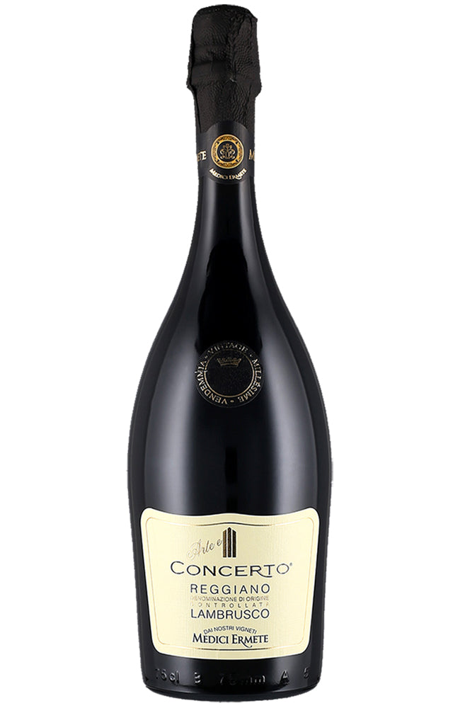 Medici Ermete 'Concerto' Lambrusco Sparkling Red Wine Bottle