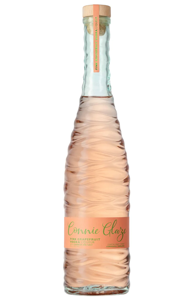 Connie Glaze Pink Grapefruit Vodka Liqueur Bottle