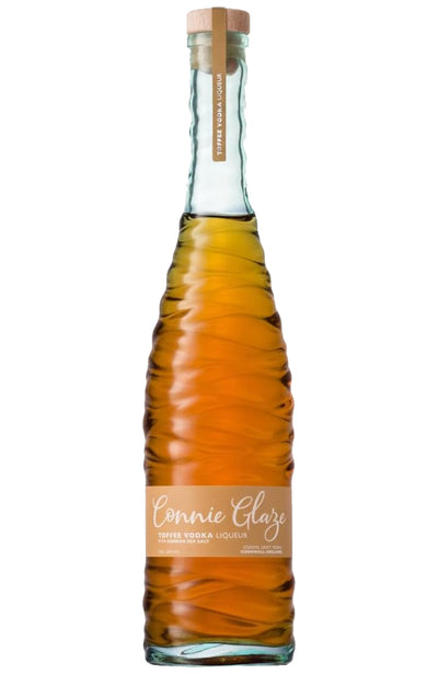 Cnnie Glaze Cornish Toffee Vodka Liqueur Bottle