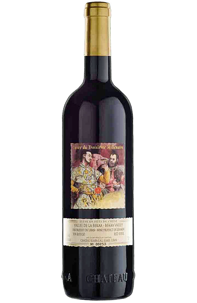 Château Ksara Cuvée du Troisième Millénaire Red Wine Bottle