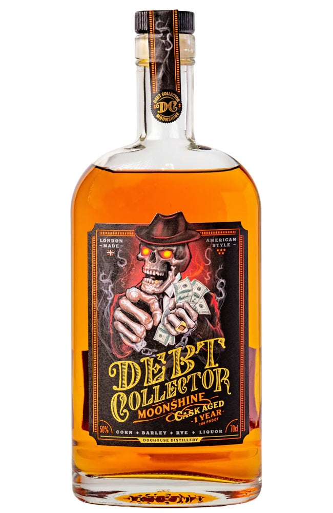 Doghouse Distillery Debt Collector Moonshine Cask Aged 1 Year Bottle